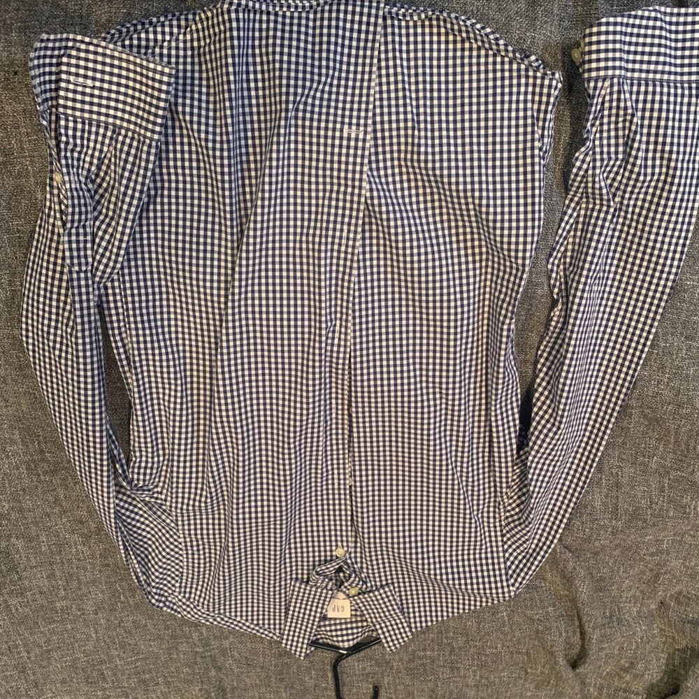 mens small stretch poplin shirt